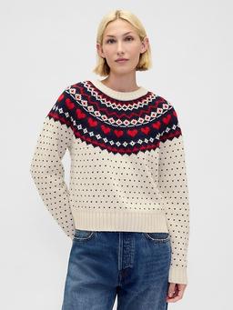 Cotton-Blend Raglan Crewneck Sweater