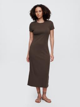 Cutout Maxi T-Shirt Dress