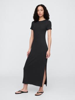 Ribbed Maxi Dress