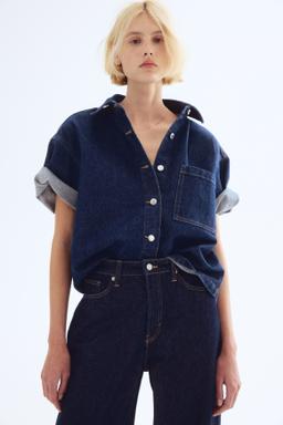 Oversized Denim Shirt