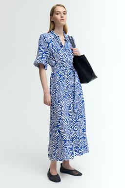 Tie-belt Shirt Dress