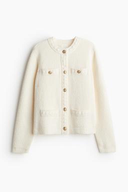 Textured-knit Cardigan