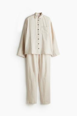 Washed Linen Pajamas