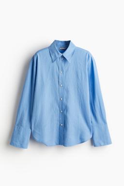 Oversized Linen-blend Shirt