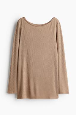 Boat-Neck Sweater
