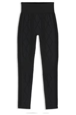 BOSS Ski leggings in stretch jersey - Black Women's Pants