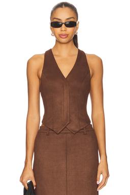 Bailey Faux Suede Vest