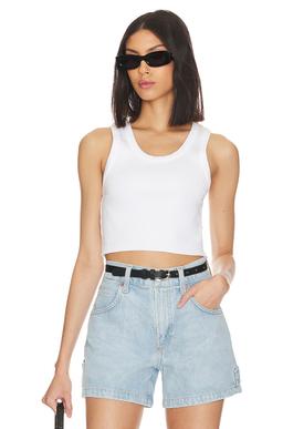 Cropped Poppy Tank