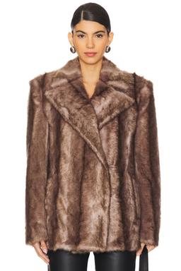 Agostino Faux Fur Jacket