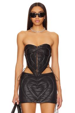 Quilted Heart Corset
