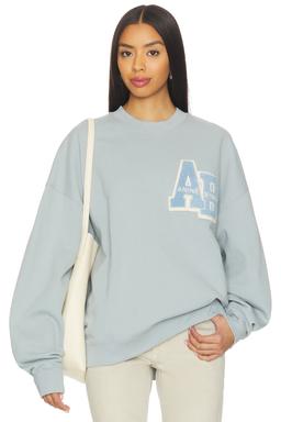 Miles Oversized Sweatshirt Letterman