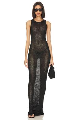 Natalia Dress - Black Sequin