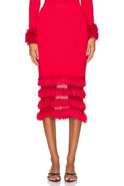 Knit Skirt With Handmade Details