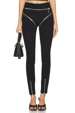 Zipper Brief Legging