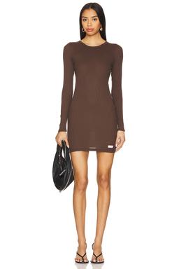 Long Sleeve Crewneck Dress