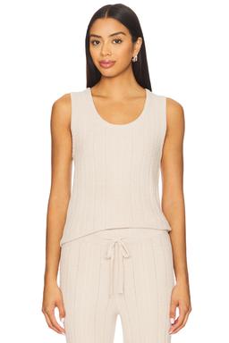 CozyChic Ultra Lite Cable Knit Tank