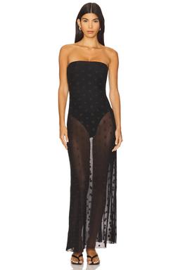 Karla Strapless Maxi Dress