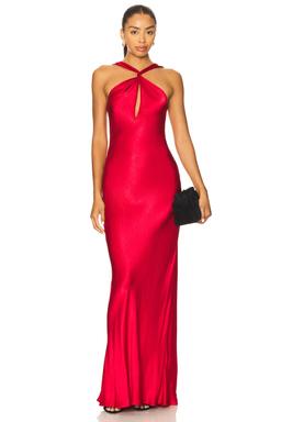 Elisia Twist Maxi Dress