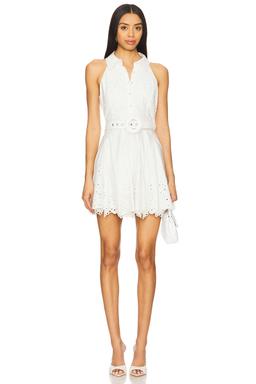 Short Dress With Buckle Belt