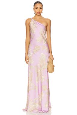 One Shoulder Long Dress