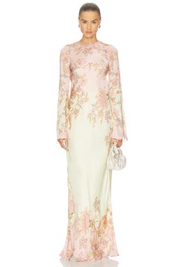 Back Ties Maxi Dress