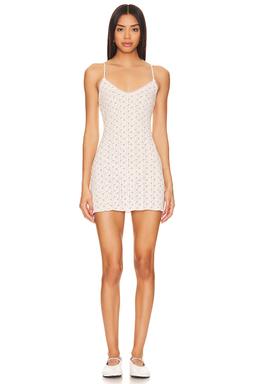 The Cami Slip Dress in English Rose