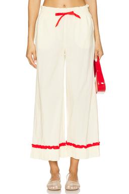 Tula Frilly Hem Trouser