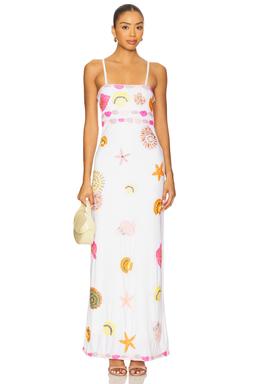 New York Beaded Maxi Dress