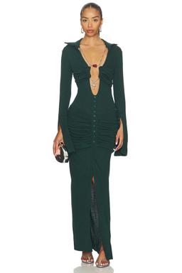 La Davina Knit Long Dress