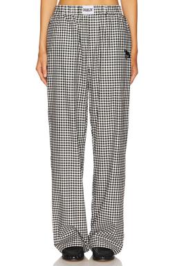 Gingham Pant