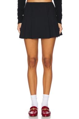 The Pleated Mini Skirt