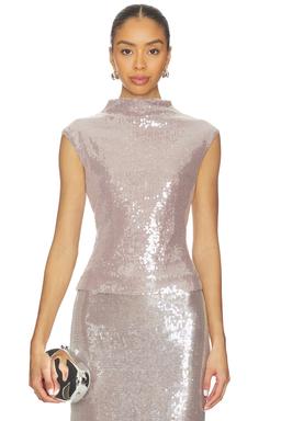 Sabrina Sequin Top