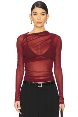 Long Sleeve Slash Top