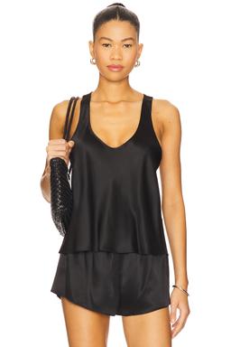 Silk Satin Tank Top