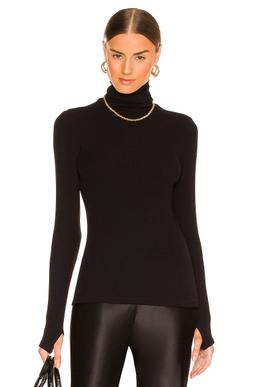 Sweater Knit Long Sleeve Turtleneck