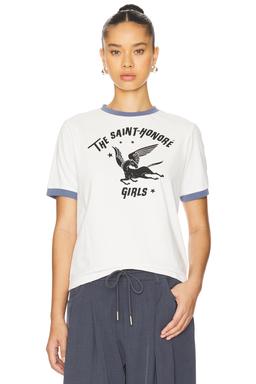 St Honore Girls Ringer Tshirt