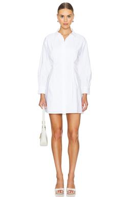 Pleated Shirt Dress