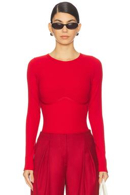 Hourglass Rib Longsleeve Bodysuit