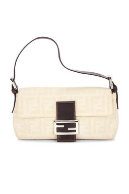 Fendi Zucca Baguette Shoulder Bag