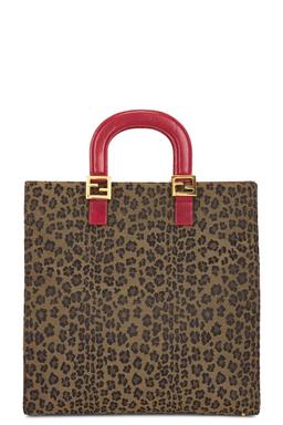 Fendi Leopard Tote Bag