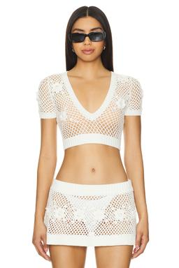 Adaline Crochet Top