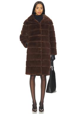 Christie Faux Fur Coat