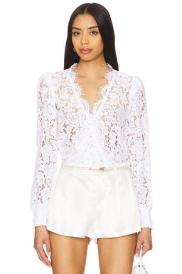 Kairi Lace Wrap Blouse