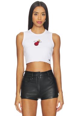 Miami Heat Cut Off Tank Top