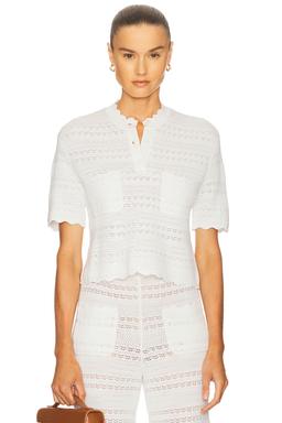 Kaitltn Scalloped Top