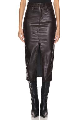 Reconstructed Midi Skirt