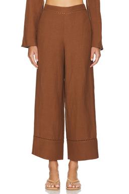 Colley Cropped Straight Leg Pant