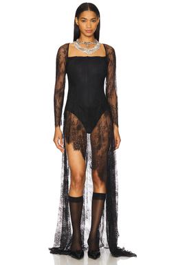 Asymmetrical Corset Lace Dress