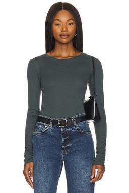 Long Sleeve Crew Neck Top