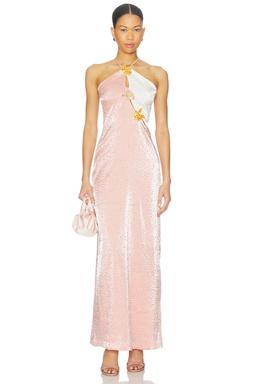 Pink Ditsy Polka Dress